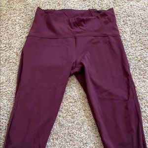Lululemon cropped leggings